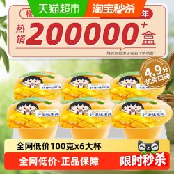 樱桃小丸子 果冻 芒果味 600g