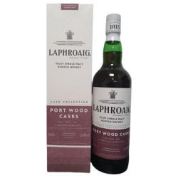LAPHROAIG 波特桶 苏格兰艾雷岛 威士忌 700ml 48度 礼盒装 中秋节送礼