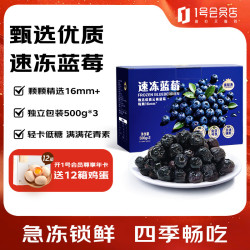 金尼尧 趣尝鲜 速冻生鲜 冷冻蓝莓
