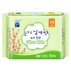 Eun jee 韩国进口恩芝卫生巾日用夜用超薄透气姨妈巾护垫迷你巾