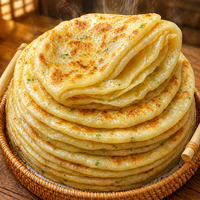 七街八巷 东北油饼商用批发煎饼发面饼胚方便正宗半成品手抓饼250g*2袋