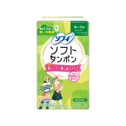 屈臣氏 苏菲轻柔卫生棉条(量多日用型)9支/10支适合亚洲女性