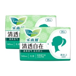乐而雅 花王乐而雅零触感羽感棉卫生巾30厘米夜用20片