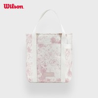 Wilson 威尔胜 玫瑰图案花卉系列 大容量运动单肩托特网球包