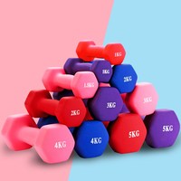 单客 纯铁金属无味 1kg 哑铃