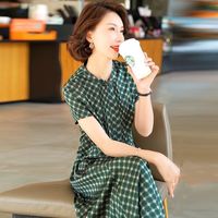 迪芬璐嘉 真丝桑蚕丝 显瘦优雅 连衣裙