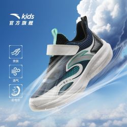 安踏 儿童春夏季新款男童网面跑鞋舒适透气运动鞋耐磨休闲跑步鞋子