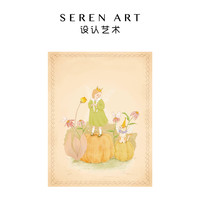 SEREN ART设认艺术 南瓜女孩系列 130片 拼图 《春日》