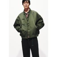 UR UR2026春季潮流新中式盘扣棒球领棉服UUV160001