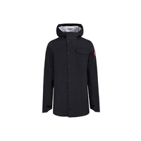 CANADA GOOSE 连帽风衣徽章中长款冲锋衣外套