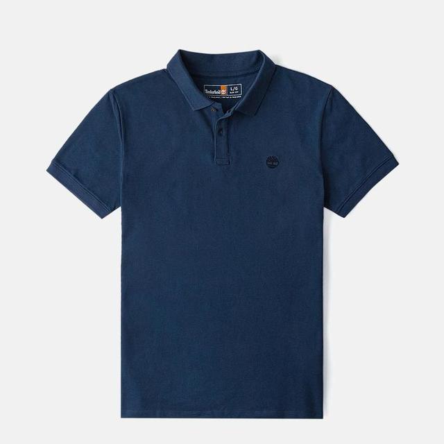 Timberland 【宽松透气】男装短袖POLO衫 |A2EPM