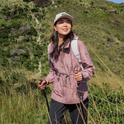 Columbia 户外春夏女子连帽可收腰旅行野营运动休闲外套