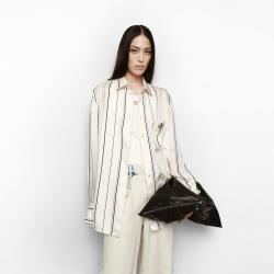 MO&Co. GAUCHERE设计师联名条纹衬衫女装
