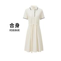 navigare 意大利小帆船 净色百搭透气polo连衣裙女