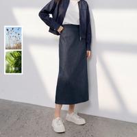 三彩 丽雪通勤系列2026夏季新款牛仔裙女高品质