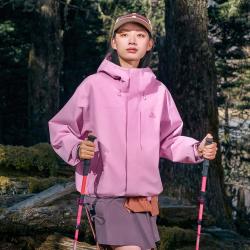 伯希和 山系新款单层冲锋衣男女同款暴雨级防水徒步登山防风运动外套