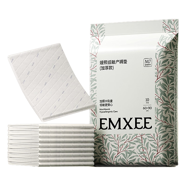 嫚熙 产妇产褥垫孕妇护理垫一次性床垫防水护垫 产褥垫 10片*1包 60*90cm