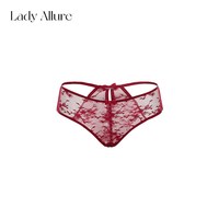 LADYALLURE 「LA」Talis·蜜里调情丨性感镂空美臀蕾丝蝴蝶结约会小心机内裤