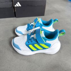 adidas 童鞋 儿童网面透气舒适轻便魔术贴运动鞋 JQ4850
