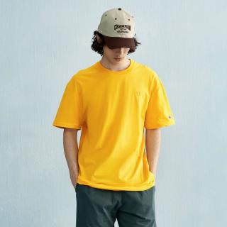 Champion 刺绣同色小C logo圆领短袖T恤