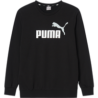PUMA ESS+系列 男子印花大LOGO圆领卫衣