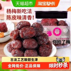 华味亨 陈皮杨梅干 蜜饯果脯