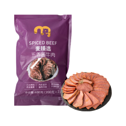麦臻选 五香酱牛肉 600g*1袋