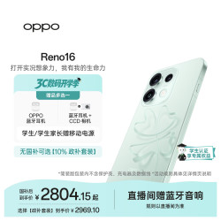 OPPO Reno16 2亿像素 半夏青 12GB+256GB 5G手机