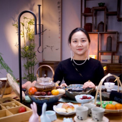 岳恒 围炉煮茶养生壶家用创意中式高档轻奢煮茶器复古茶壶茶具煮水套装