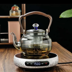 茶艺茗超薄电陶炉小型多功能茶炉煮茶器烧水台式保温家用围炉煮茶