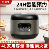 华生 家用4升电饭煲自动保温快煮蒸煮电饭锅电脑煲FB4D-80