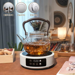 茶简家用高端网红电陶炉1500瓦多功能新型电陶炉煮茶壶带定时保温