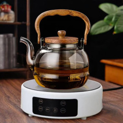 电陶炉煮茶器茶水分离全自动煮茶壶泡茶壶提梁壶高档玻璃烧水壶