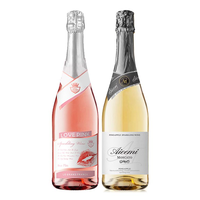 哎蜜 起泡酒青提蓝莓气汽泡酒果酒鸡尾酒750ML*2花香果香大瓶浓郁清甜