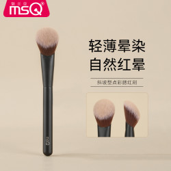 魅丝蔻 星耀坡型腮红膏刷腮红刷提亮轮廓柔软多功能软毛