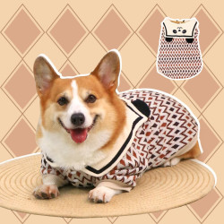 狗狗衣服秋冬毛衣冬天冬季泰迪小型犬中型犬宠物2025新款奶茶柯基