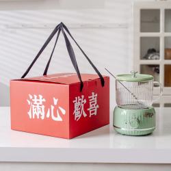 美至尚礼品送老师闺蜜情侣恒温烧水养生杯送礼礼盒装