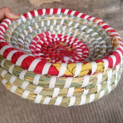 精品彩色包布油草窝，5个起包邮