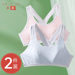 彩桥 第三阶段14-18塑形期高中生有胸型无钢圈少女成长文胸青春期内衣