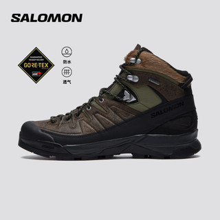 萨洛蒙 X-ALP MID GTX DISTRESSED 防水透气 暗棕色 40 户外休闲鞋