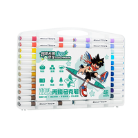 Touch mark 丙烯马克笔 双头软头硬头 48色 水彩笔