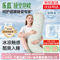 乐瓜 凉感可拆洗 加大恐龙-冰凉款 长条抱枕