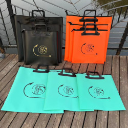 蓝色EVA手提鱼护包黑坑钓鱼适用鱼护袋