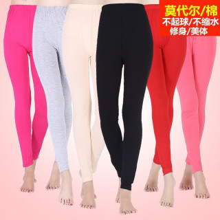 女秋裤高弹修身底裤大码保暖裤加大码内穿薄款秋冬线裤女士薄秋裤
