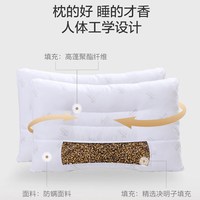 移动端、88VIP：富安娜 决明子抗菌枕 50*30*6cm