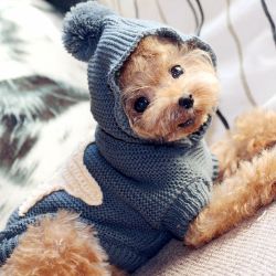 宠物圈 秋冬季狗狗毛衣宠物衣服泰迪衣服比熊博美雪纳瑞贵宾猫咪小狗衣服