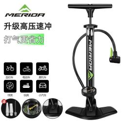 美利达自行车打气筒山地公路车摩托车打气筒通用万能充气塔骑行装