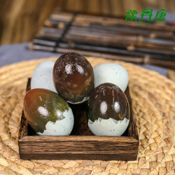 无铅工艺-恒温绿茶腌制-新鲜松花砂心溏心皮蛋鸭蛋