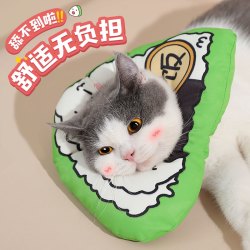 华元宠具 伊丽莎白圈猫咪头套舒适防舔咬防水软耻辱圈宠物绝育项圈