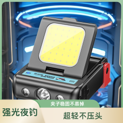 微笑鲨 感应头灯强光夜钓钓鱼LED户外头戴式专用照明维修灯0148
